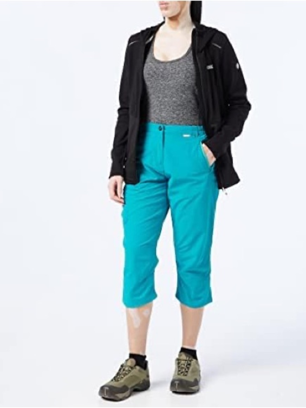 REGATTA Great Outdoors 3/4 Trousers Pants Women’s Chaska Capri Size XL/12 USA